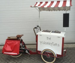 Kleine ijsbakfiets huren